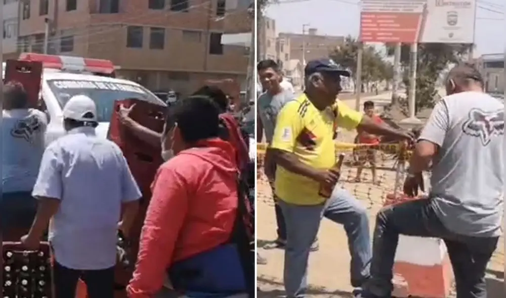 Lo que pudo terminar en tragedia, finalmente se convirtió en un hecho anecdótico. Foto: composición La República/captura de video Tvi Noticias