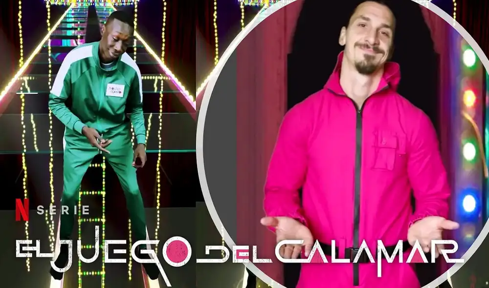 El juego del calamar es la serie más vista en la historia de Netflix. Foto: composición/Instagram/@khaby00