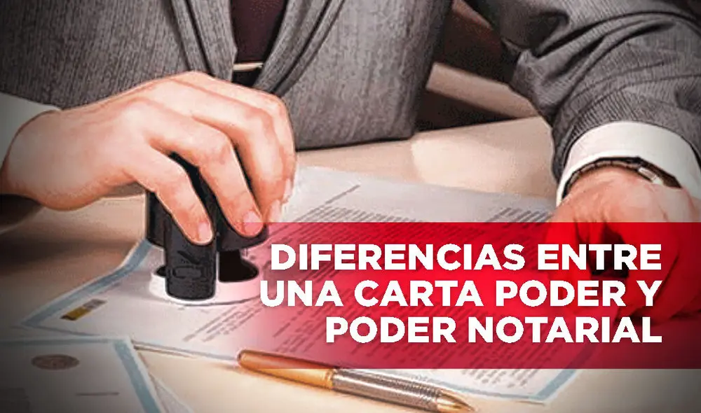 Comparación entre una carta poder y un poder notarial para inscribirlo en los registros notariales, públicos y apostillarlo con su costo UIT 2021. Foto: composición/Cartapoder Comparación entre una carta poder y un poder notarial para inscribirlo en los registros notariales, públicos y apostillarlo con su costo UIT 2021. Foto: composición/Cartapoder