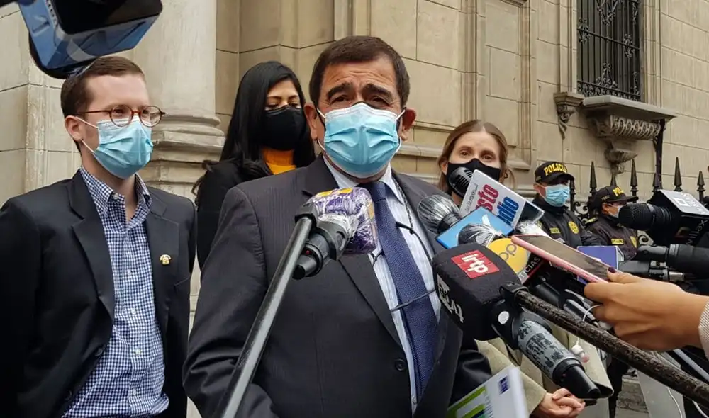 José Williams señaló que Barranzuela Vite solo ha reiterado su comportamiento de cuando era oficial de la PNP y fue sancionado en múltiples ocasiones. Foto: Gianella Aguirre/URPI-LR José Williams señaló que Barranzuela Vite solo ha reiterado su comportamiento de cuando era oficial de la PNP y fue sancionado en múltiples ocasiones. Foto: Gianella Aguirre/URPI-LR