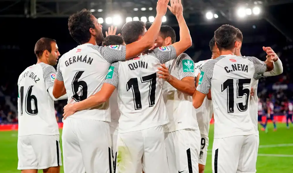 El club nazarí volvió a ganar luego de dos empates seguidos. Foto: Granada CF