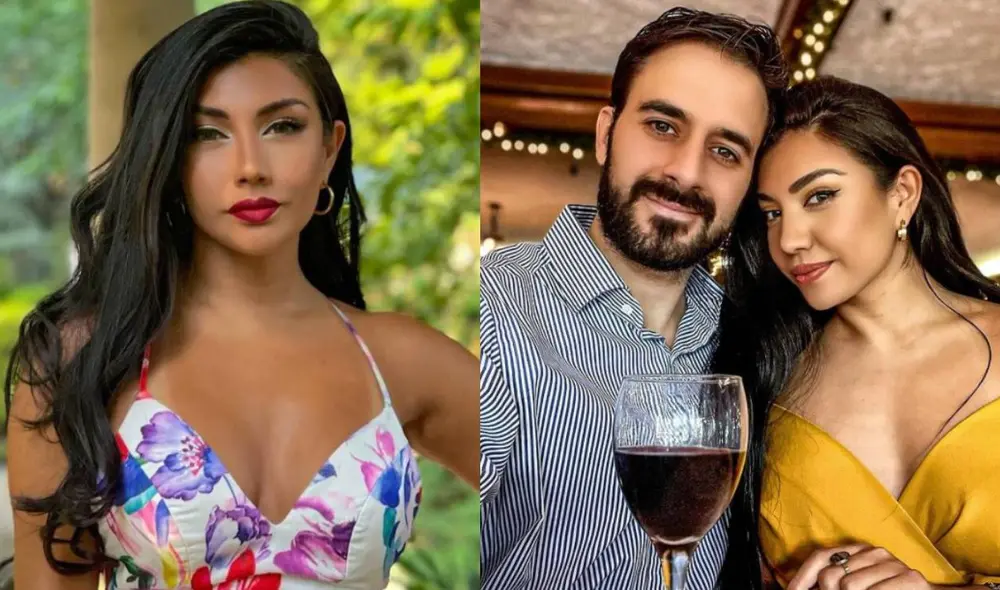 Diana Sánchez viajó a Estados Unidos para estar con su novio Dan Guido tras abandonar Reinas del show. Foto: composición/ Instagram