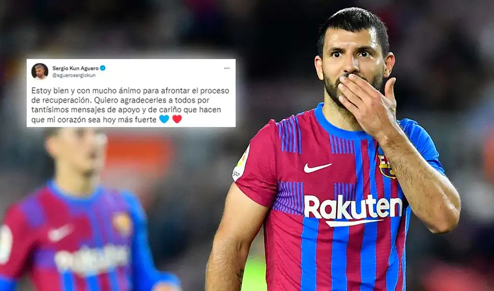 Sergio Agüero llegó al Barcelona esta temporada luego de un fructífero paso por el Manchester City. Foto: AFP