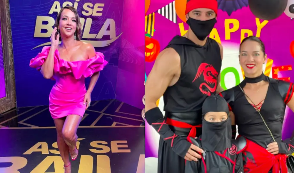 Adamari López celebró Halloween junto a su hija y su expareja Toni Costa. Foto: captura Instagram Adamari López.