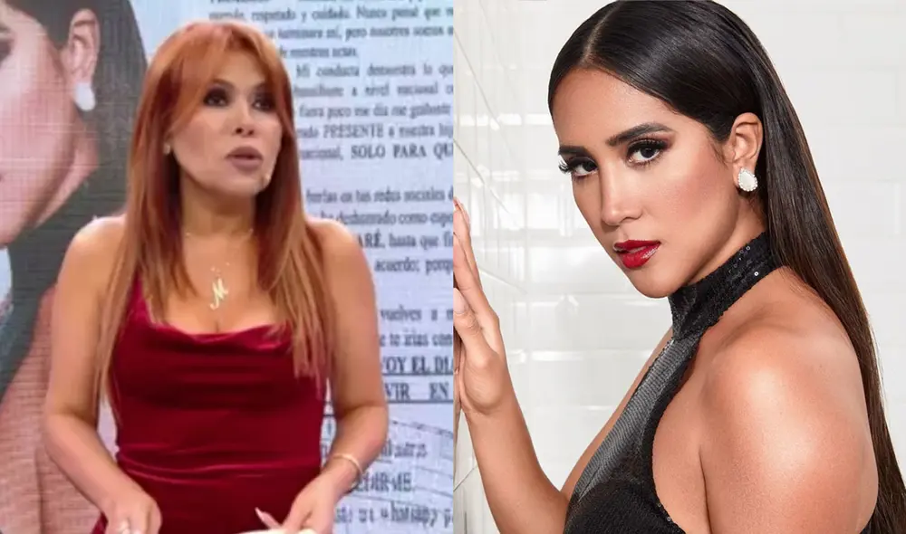 La abogada de Melissa Paredes dijo que no mostró las conversaciones por miedo a que la despidan de América hoy. Foto: captura de ATV