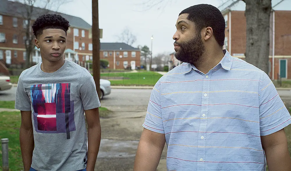 Protagonistas. Isaiah Hill (Jace Carson) junto a O’Shea Jackson Jr. (IKe). Foto: difusión Protagonistas. Isaiah Hill (Jace Carson) junto a O’Shea Jackson Jr. (IKe). Foto: difusión