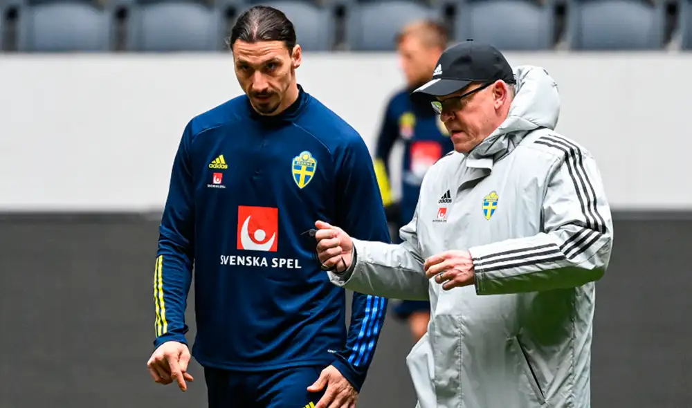 Zlatan Ibrahimovic regresa a la selección de Suecia de cara a las eliminatorias europeas. Foto: AFP