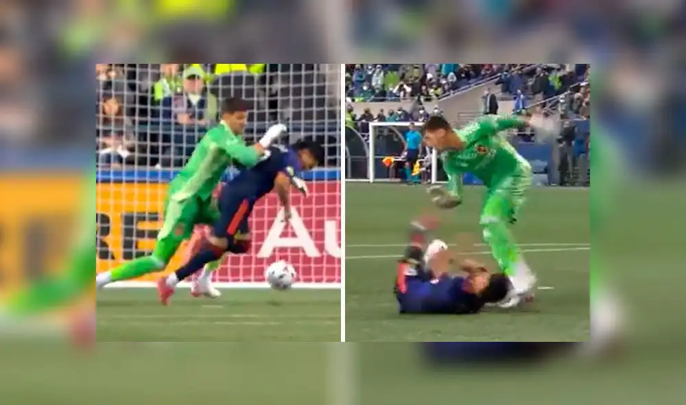 Después de un mesa fuera de la canchas, Raúl Ruidíaz fue titular en el empate de Seattle Sounders y Los Angeles Galaxy. Foto: captura video