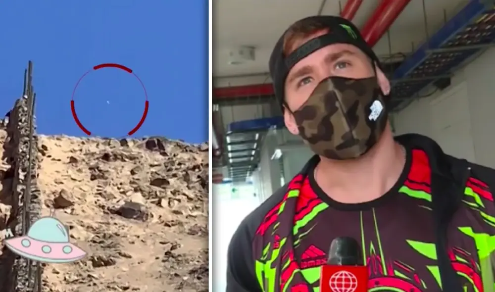 "Vi que se movía, de repente aparece otra. No sabía qué hacer", precisó Pancho Rodríguez. Foto: captura/América TV