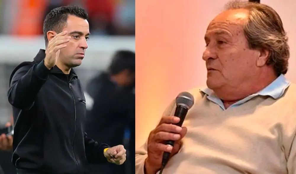'Milonguita' Heredia ve como una buena opción la llegada de Xavi. Fuente: Composición AFP/EFE