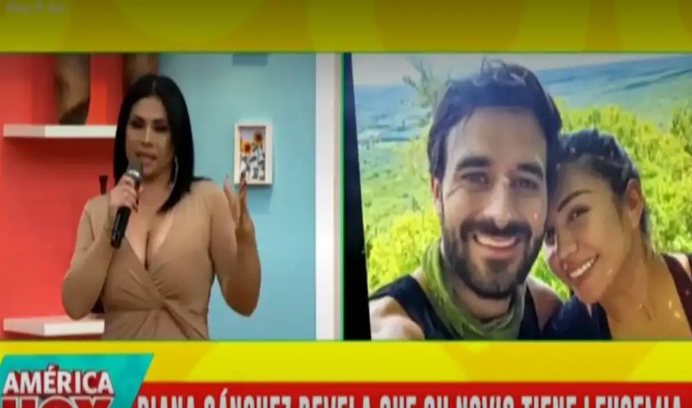 Yolanda Medina le envió un alentador mensaje a Diana Sánchez. Foto: captura América TV Yolanda Medina le envió un alentador mensaje a Diana Sánchez. Foto: captura América TV