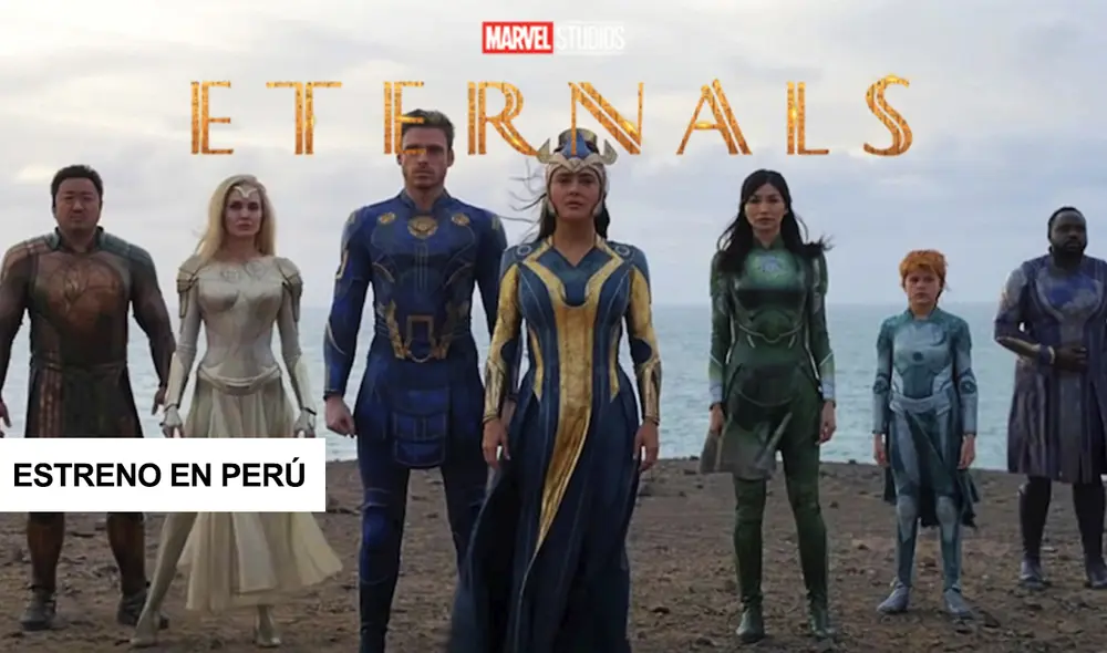 The eternals es la nueva película de Marvel que llega en noviembre. Foto: composición/Marvel
