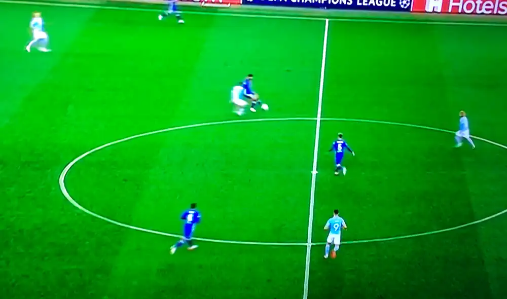 Sergio Peña es titular con el Mälmo ante el Chelsea por Champions League 2021-22. Foto: captura ESPN