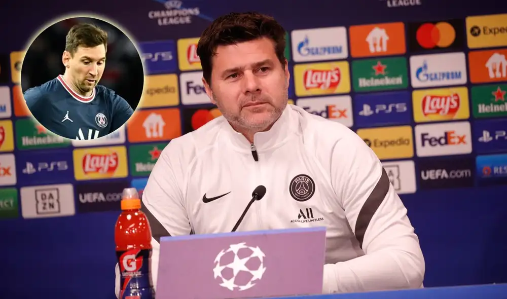 Mauricio Pochettino habló en la previa del PSG vs Leipzig por la fecha 4 de la Champions League. Foto: AFP