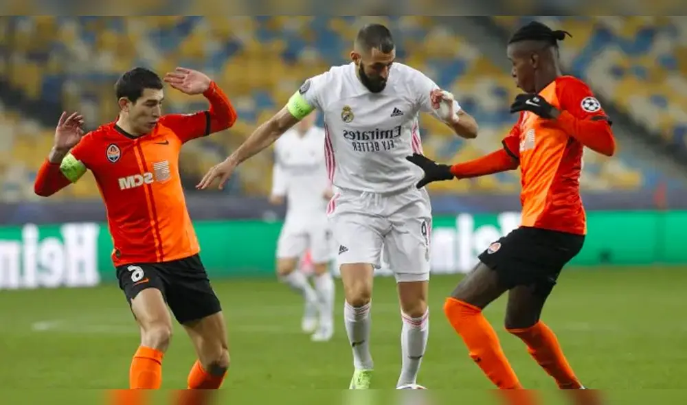 El Real Madrid vs. Shakhtar Donetsk se jugará en el Estadio Santiago Bernabéu. Foto: EFE El Real Madrid vs. Shakhtar Donetsk se jugará en el Estadio Santiago Bernabéu. Foto: EFE