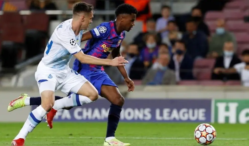 FC Barcelona vs. Dinamo Kiev se enfrentan por la Champions League este martes 2 de noviembre. Foto: EFE FC Barcelona vs. Dinamo Kiev se enfrentan por la Champions League este martes 2 de noviembre. Foto: EFE