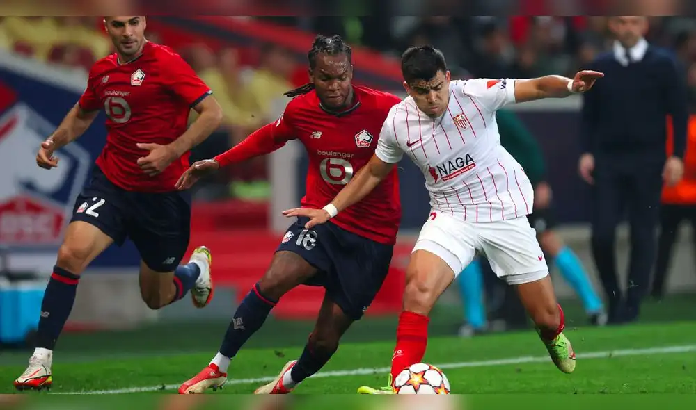 El Sevilla vs. Lille iniciará desde las 3.00 p. m. (hora peruana). Foto: EFE