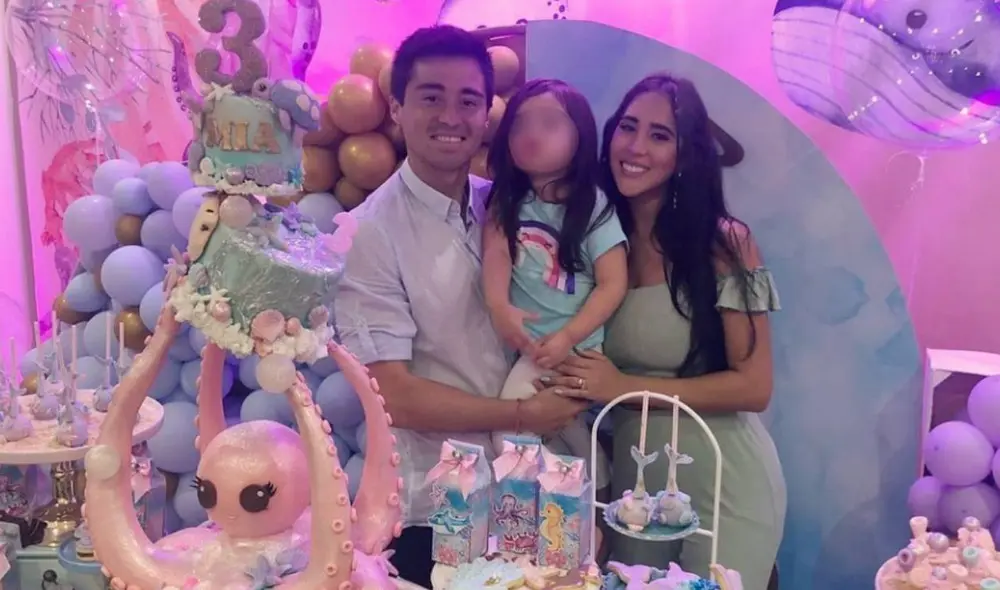 Melissa Paredes y Rodrigo Cuba se casaron en 2016 y tienen una hija. Foto: Melissa Paredes/Instagram