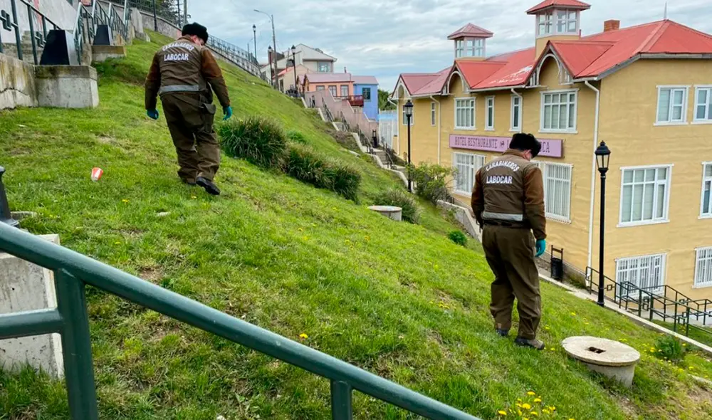 Tras estar sentada en una baranda y perder el equilibrio, la víctima de 33 años cayó desde siete metros de altura y falleció. Foto: ITV Patagonia