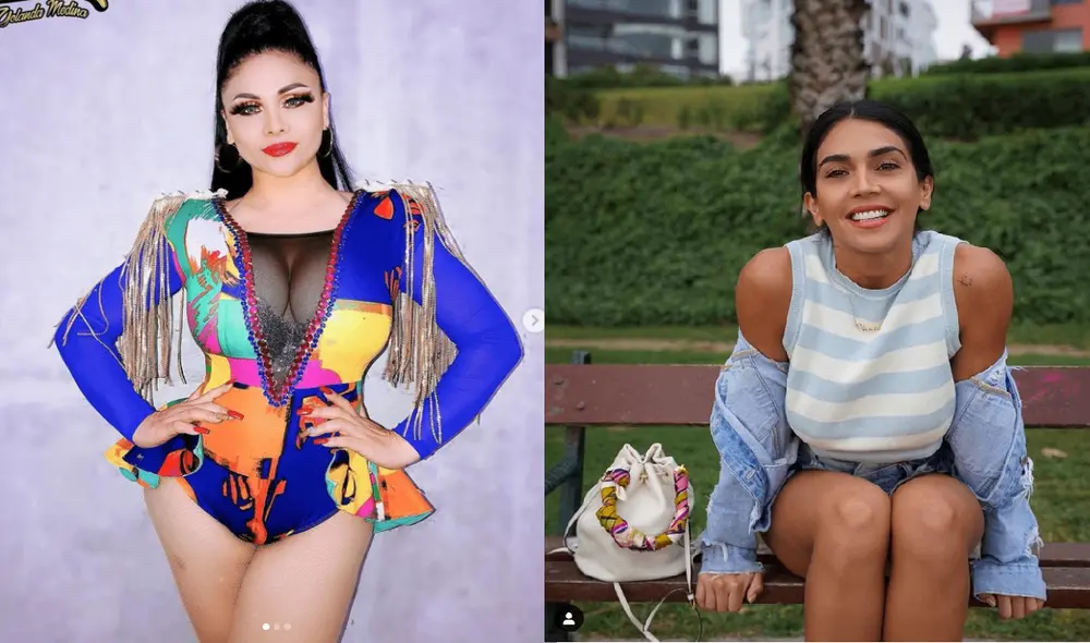 Yolanda Medina habló de su versus con Vania Bludau. Foto: Yolanda Medina/Vania Bludau/Instagram