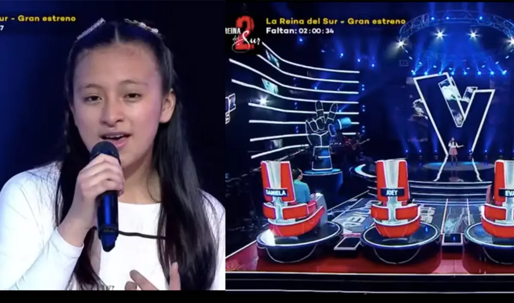 Niña sorprende con presentación dedicada a Dios. Foto: captura Latina.