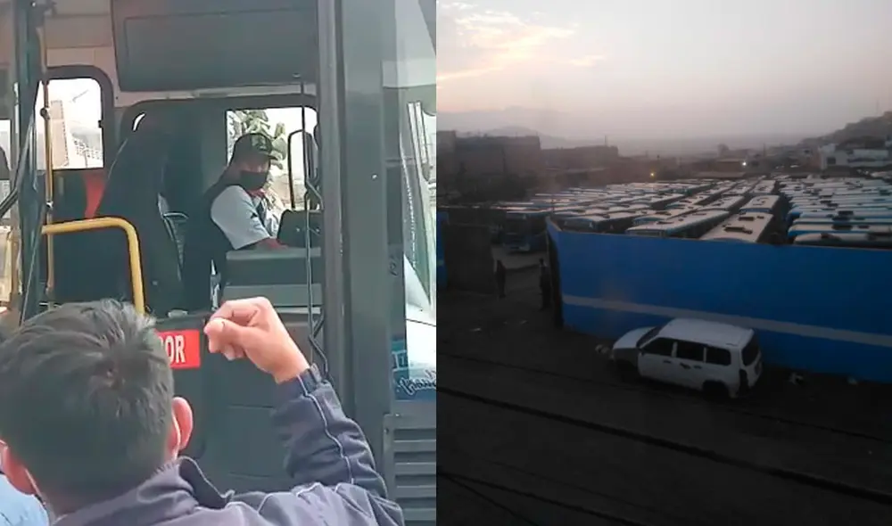 Los cobradores solicitaron que se les reconozca el tiempo de servicio y una prórroga hasta fin de año para conseguir otro trabajo. Foto: WhatsApp La República