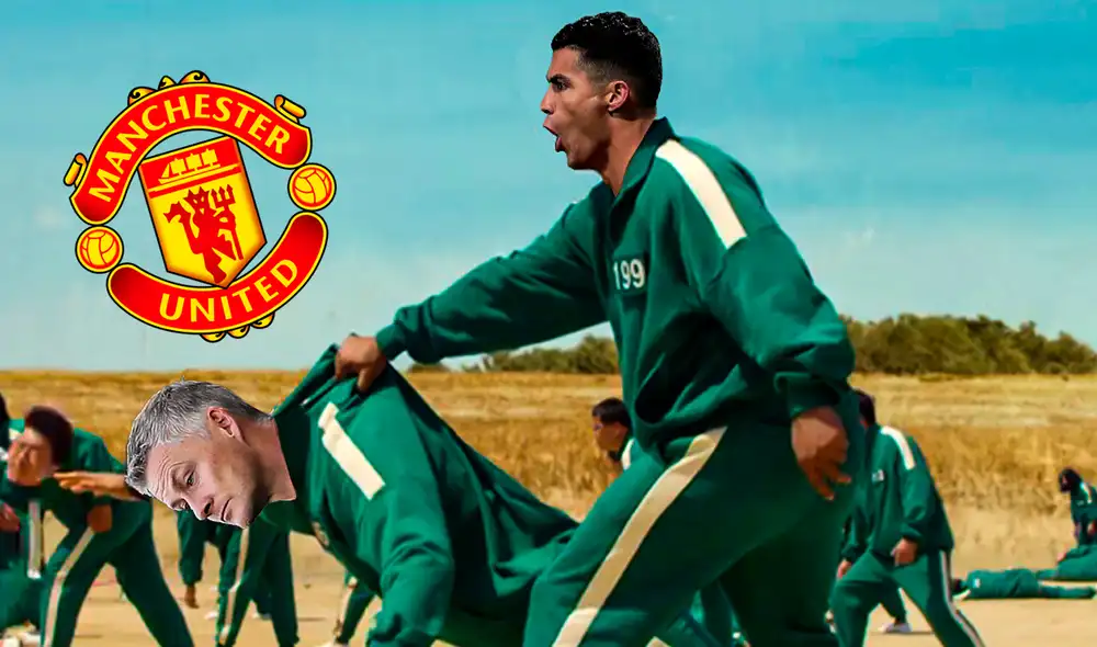 Cristiano Ronaldo anotó un doblete en el empate del United ante Atalanta. Foto: Twitter/ESPN Deportes