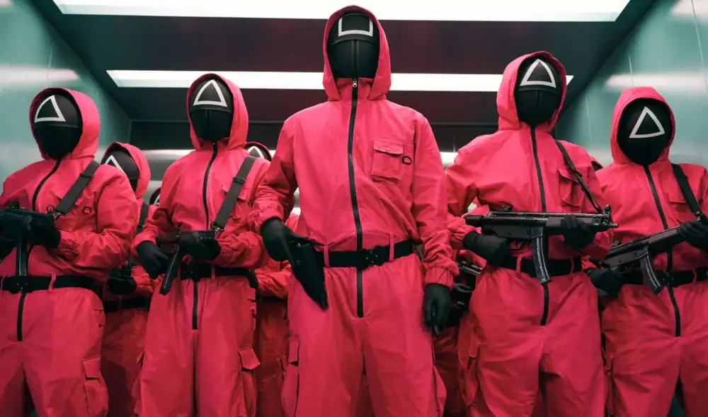 Squid game es una serie que cuestiona la sociedad coreana y activistas se inspiraron para salir a protestar en la COP26. Foto: Netflix