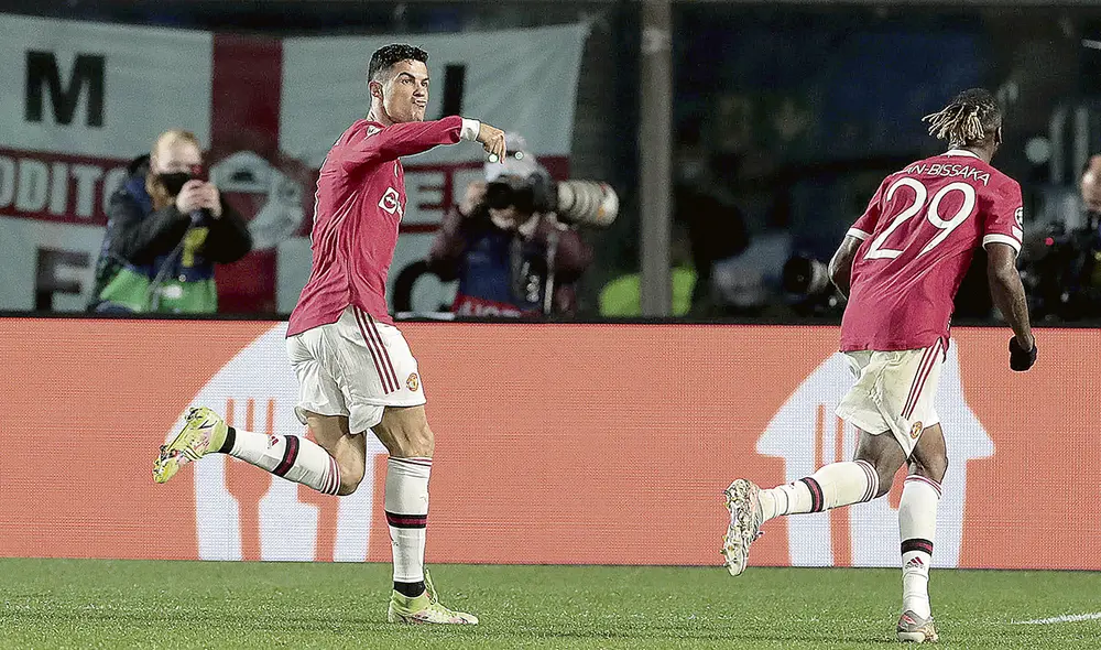 Fenómeno. Los números respaldan a ‘CR7’: sin sus goles en Champions, el United tendría 2 puntos. Foto: difusión Fenómeno. Los números respaldan a ‘CR7’: sin sus goles en Champions, el United tendría 2 puntos. Foto: difusión