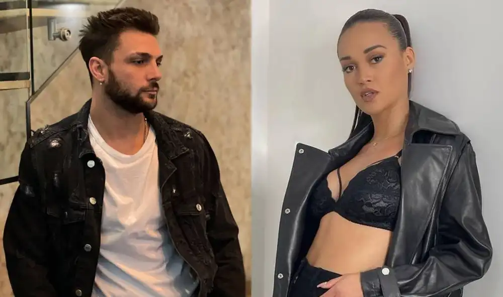Nicola Porcella utilizó su cuenta de TikTok para cantar el clásico tema de Pedro Suárez Vértiz. Foto: composición/ Instagram