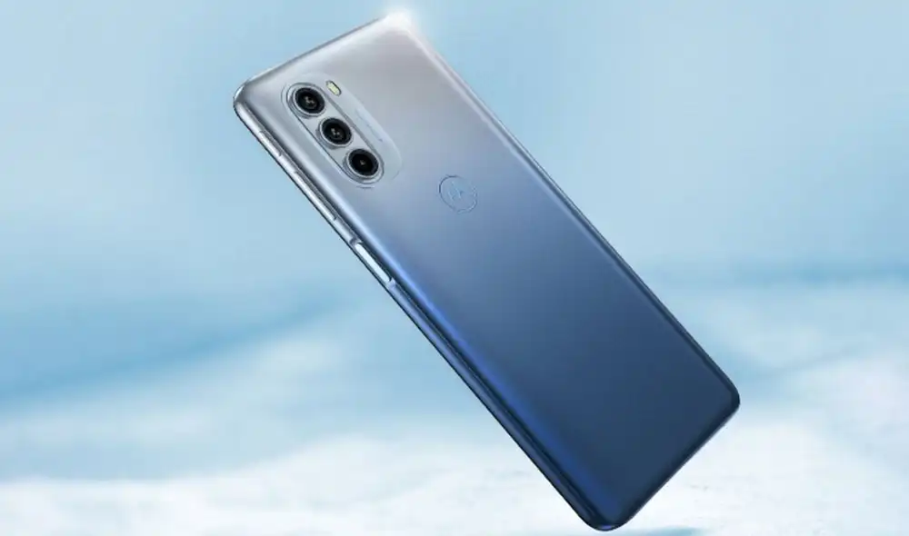 El Moto G51 llega con una triple cámara trasera. Foto: Motorola