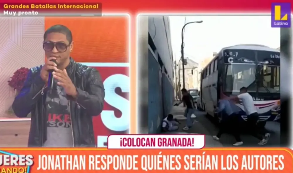 Jonathan Maicelo ha sufrido más de un atentado contra su seguridad en lo que va del año. Foto: captura Latina