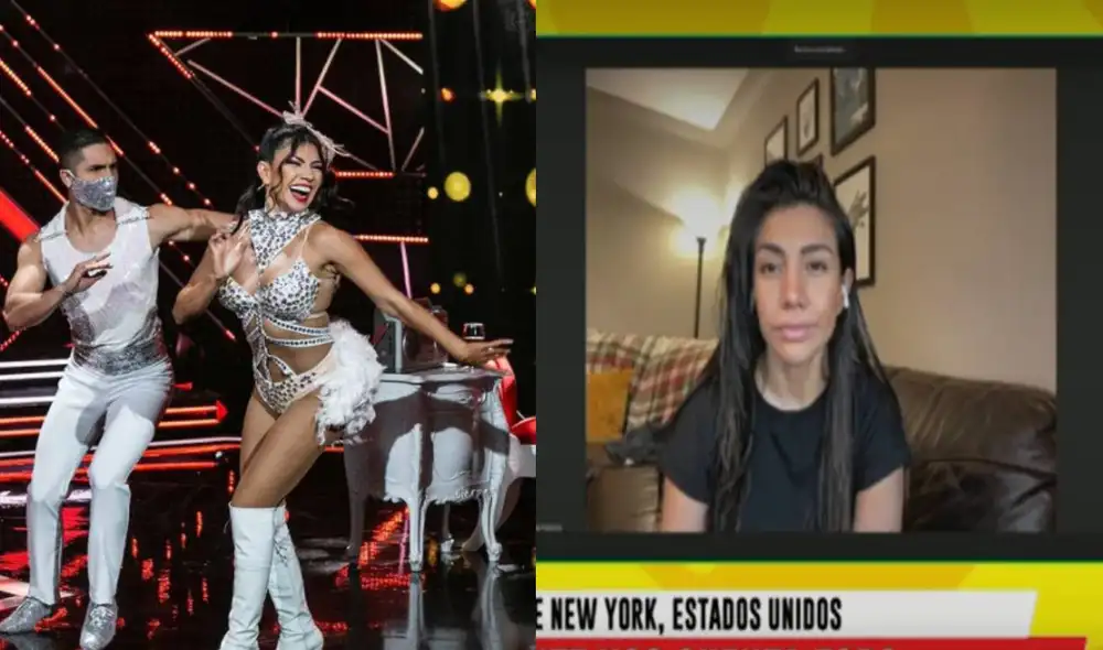 Diana Sánchez también contó cómo se enteró de la enfermedad de su novio. Foto: composición/Diana Sánchez/Instagram/captura de América TV Diana Sánchez también contó cómo se enteró de la enfermedad de su novio. Foto: composición/Diana Sánchez/Instagram/captura de América TV