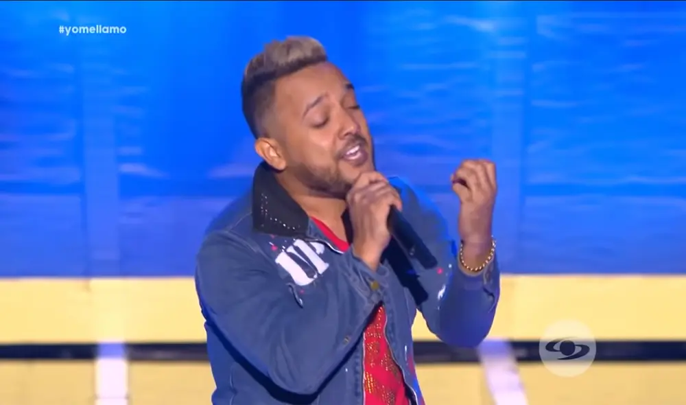 El imitador se presento en la nueva temporada del concurso de imitación Yo me llamo 2021 Colombia. Foto: Yo me llamo Yotube