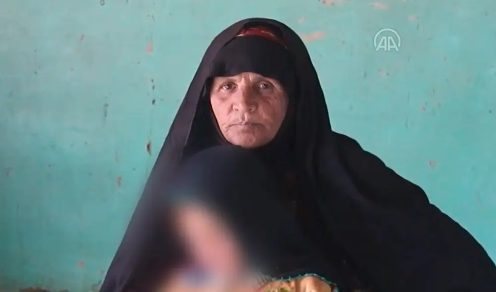 "Llevamos viviendo aquí unos seis meses y nadie nos ha ayudado. no podemos encontrar trabajo”, contó la abuela de la menor. Foto: captura de video "Llevamos viviendo aquí unos seis meses y nadie nos ha ayudado. no podemos encontrar trabajo”, contó la abuela de la menor. Foto: captura de video