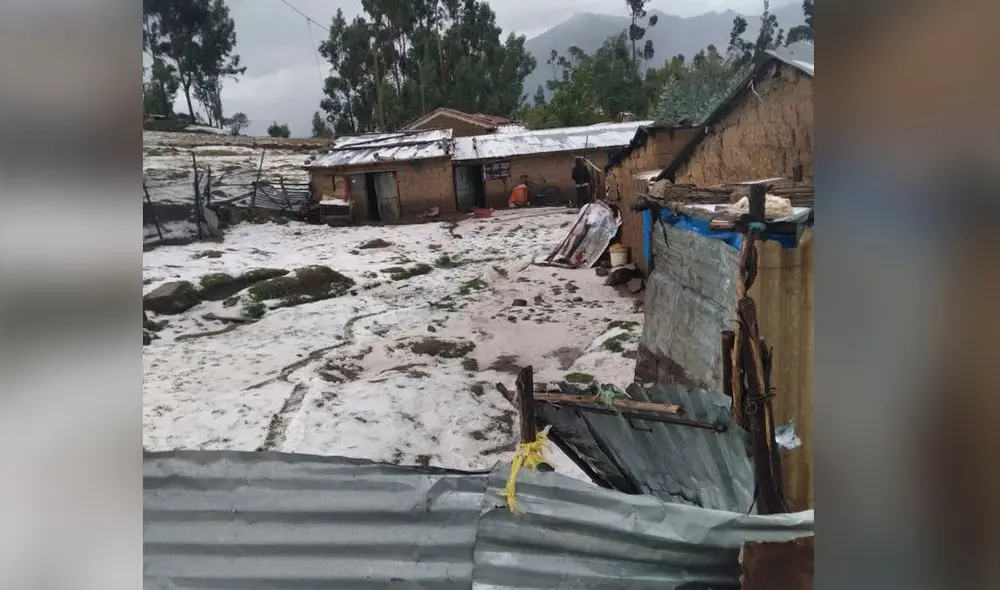 La mayoría de viviendas están construidas de material rústico. Foto: COER Áncash