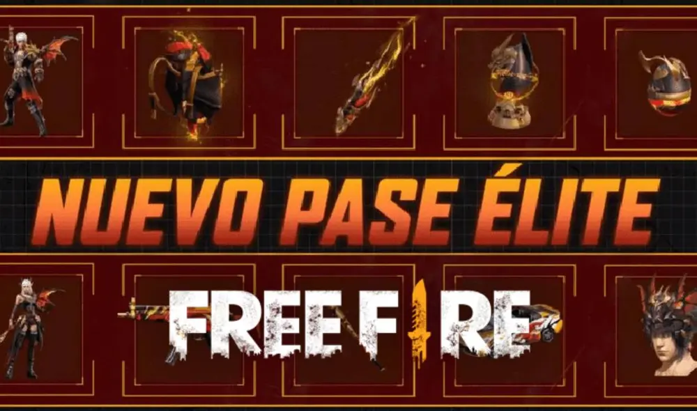 Si eres de invertir dinero real en Free Fire, esta es una de las mejores oportunidades para hacerlo. Conoce todo lo que trae el Pase Élite "Furor infernal". Foto: Garena