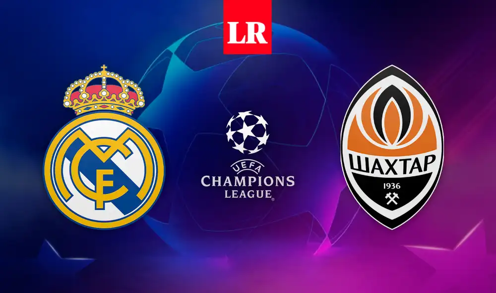 Real Madrid vs. Shakhtar medirán fuerzas este miércoles 3 de noviembre por la Champions League. Foto: composición/Twitter