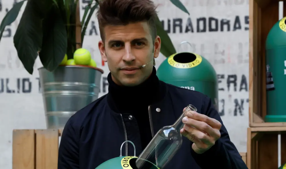 Piqué presentó el plan para la primera Copa Davis sostenible. Foto: EFE