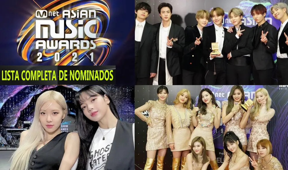 Los premios MAMA 2021 serán realizados el 11 de diciembre (KST). Foto: composición LR/Mnte
