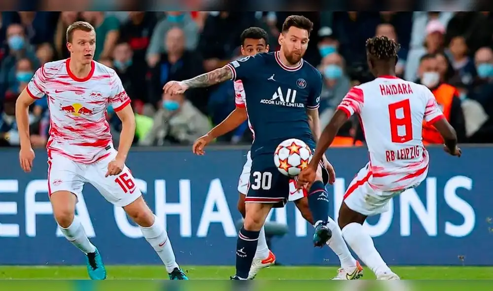 El PSG vs. Leipzig se jugará sin Messi, pues sufre de una lesión. Foto: EFE