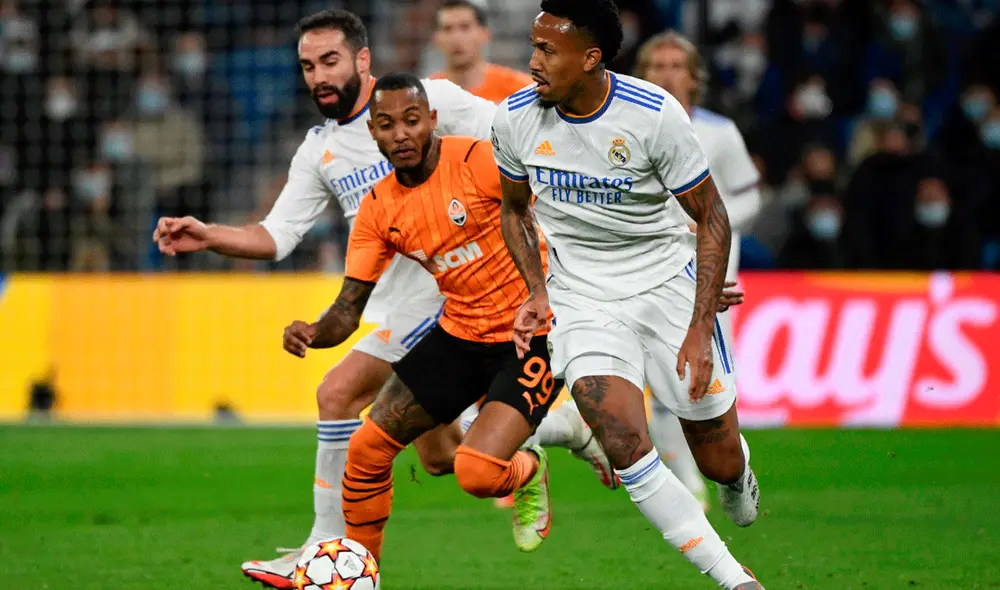 Real Madrid y Shakhtar igualan por el Grupo D de la Champions League 2021-22. Foto: AFP Real Madrid y Shakhtar igualan por el Grupo D de la Champions League 2021-22. Foto: AFP