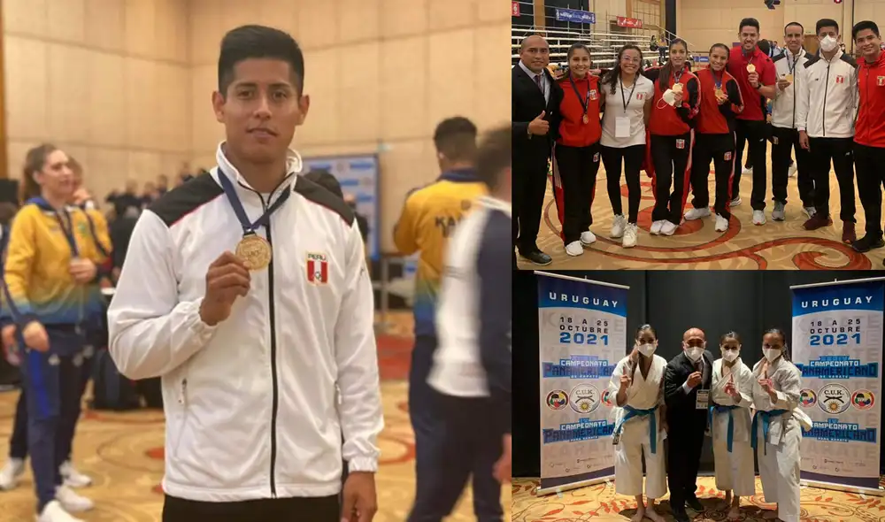 Los karatekas peruanos ganaron medallas de oro y bronce en 2019. Foto: IPD