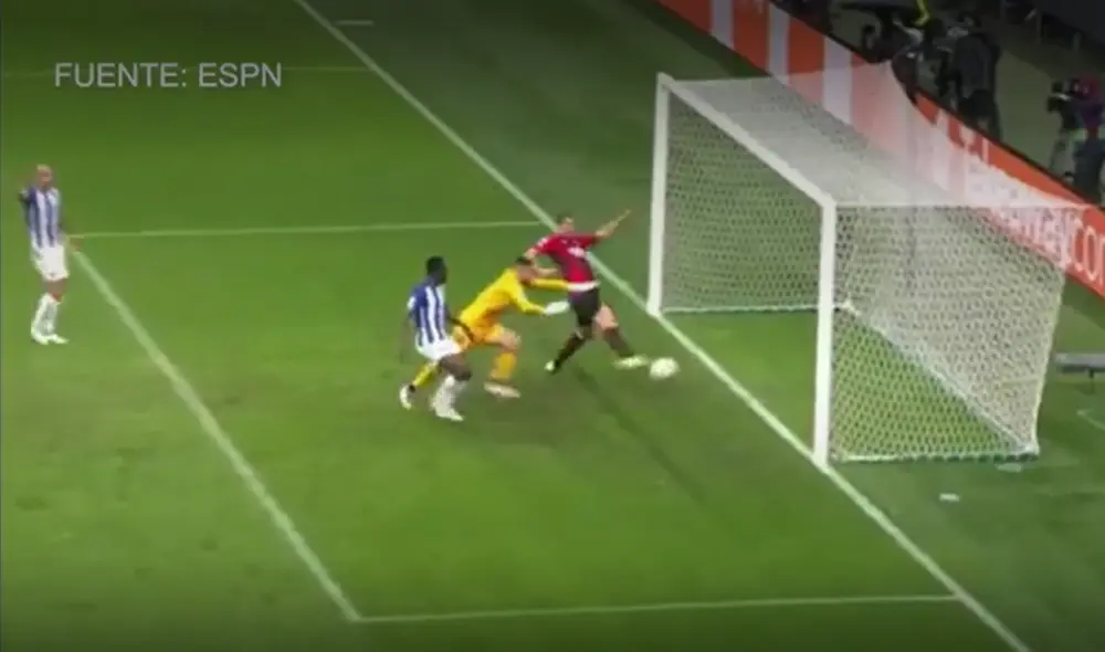 El Milán y el Porto empataron por 1-1. Foto: Captura ESPN