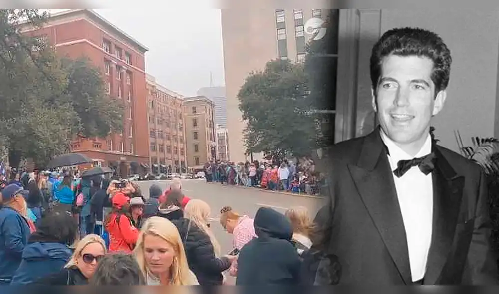 Militantes ultraderechistas creen que JFK Jr. aparecerá para anunciar una fórmula presidencial con Donald Trump. Foto: composición/AFP Militantes ultraderechistas creen que JFK Jr. aparecerá para anunciar una fórmula presidencial con Donald Trump. Foto: composición/AFP