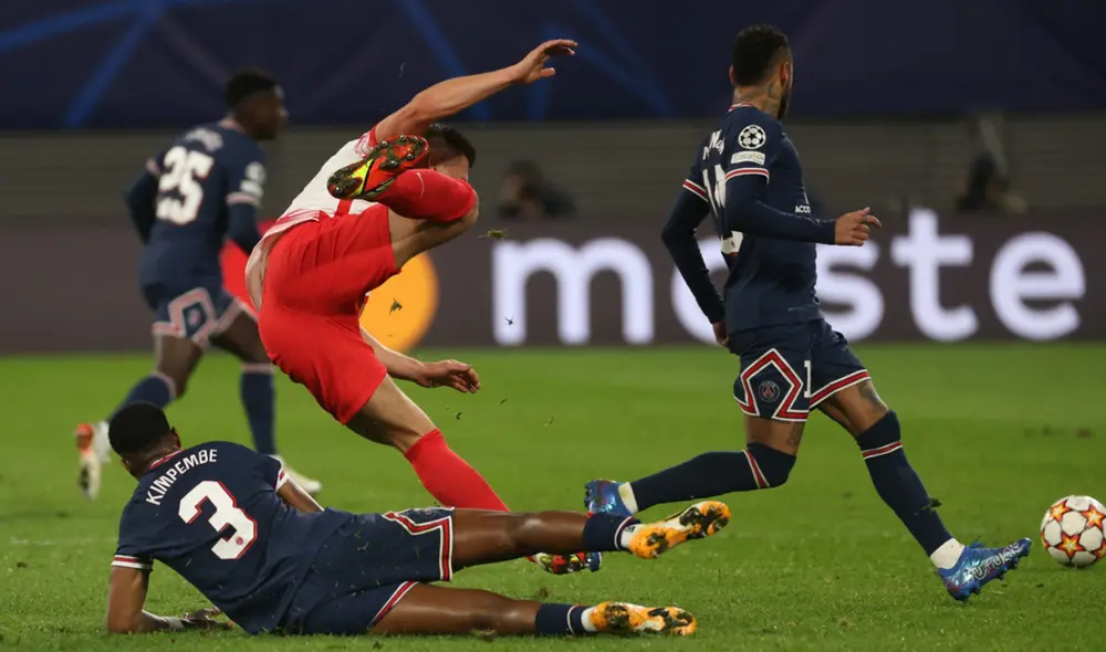 Leipzig quedará eliminado si pierde en este duelo. Foto: EFE Leipzig quedará eliminado si pierde en este duelo. Foto: EFE