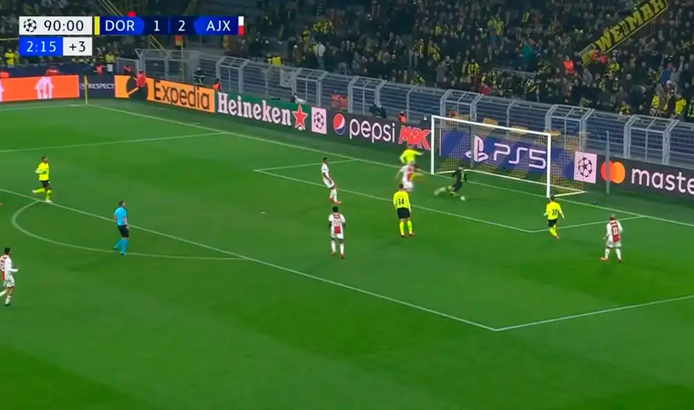 Klaassen marcó el tanto de la clasificación de los holandeses. Fuente: Captura ESPN Klaassen marcó el tanto de la clasificación de los holandeses. Fuente: Captura ESPN