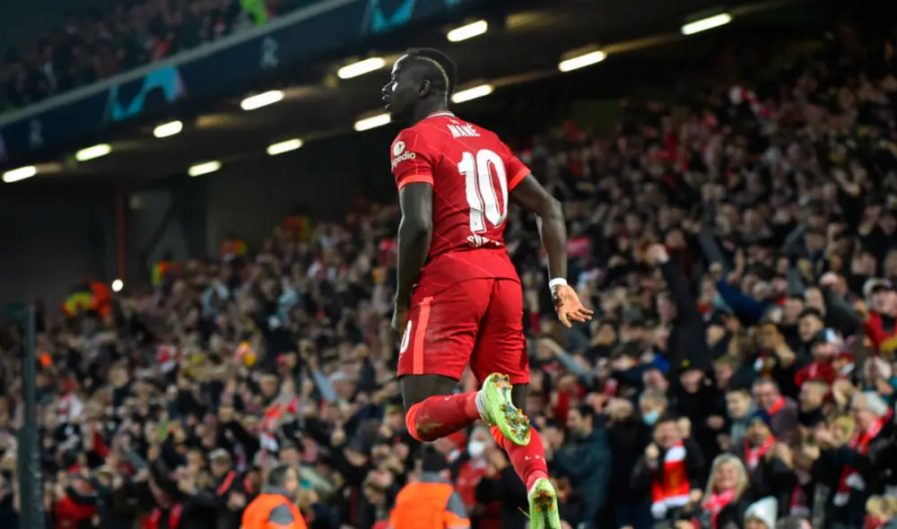 Los reds se fueron al descanso con el marcador arriba gracias a los goles de Mané y Jota. Foto: EFE Los reds se fueron al descanso con el marcador arriba gracias a los goles de Mané y Jota. Foto: EFE