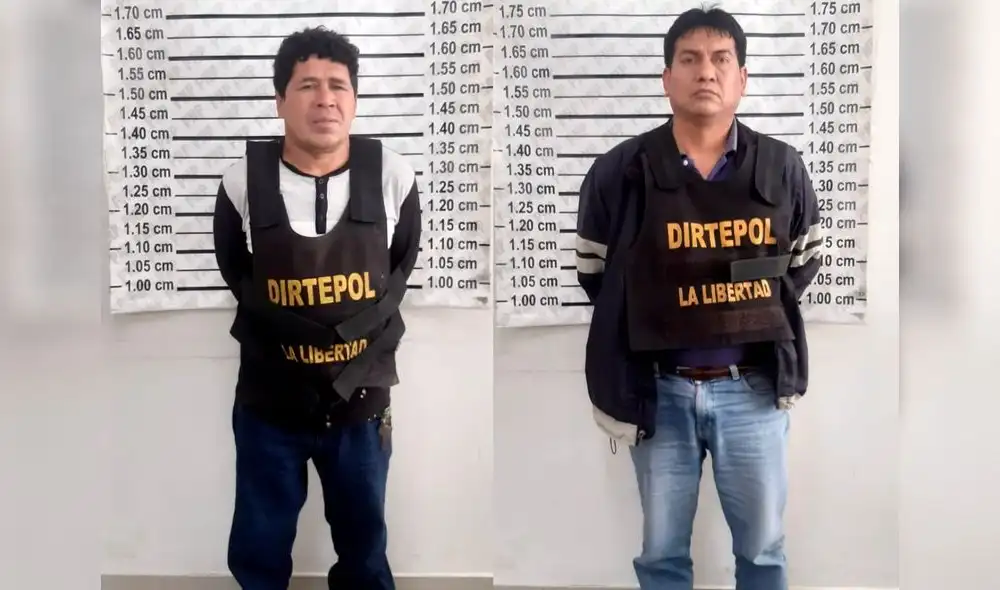 Fueron capturados en la segunda etapa de la urbanización Manuel Arévalo. Foto: PNP