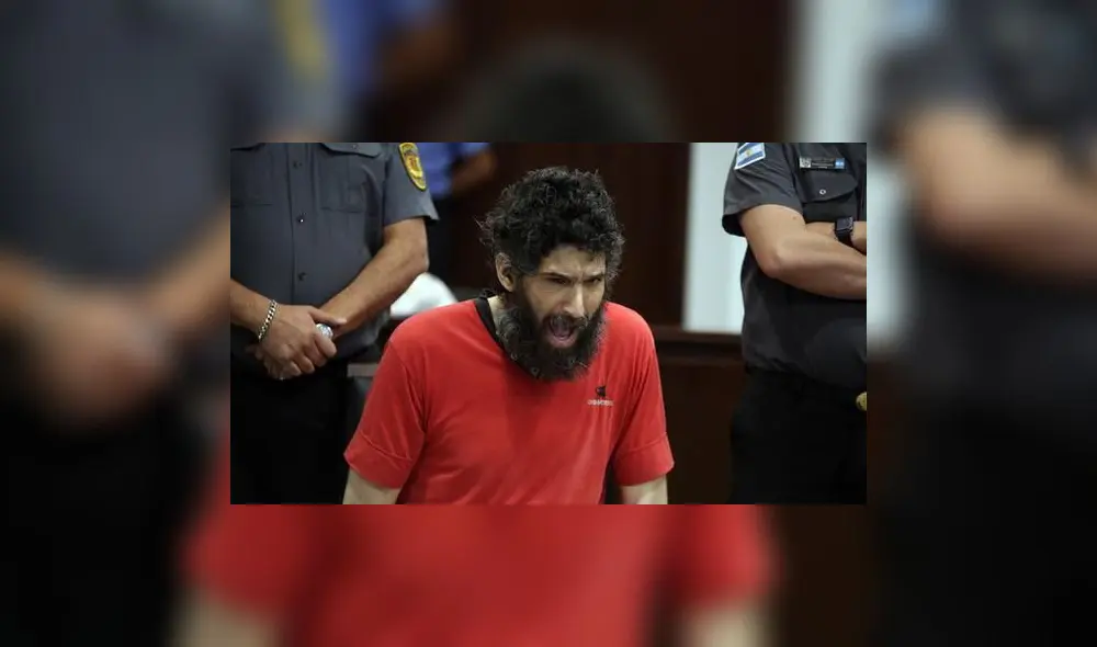 Su abogado defensor apeló a una enfermedad mental, por lo que solicitó al jurado que declare la inimputabilidad de su defendido. Foto: Télam Su abogado defensor apeló a una enfermedad mental, por lo que solicitó al jurado que declare la inimputabilidad de su defendido. Foto: Télam